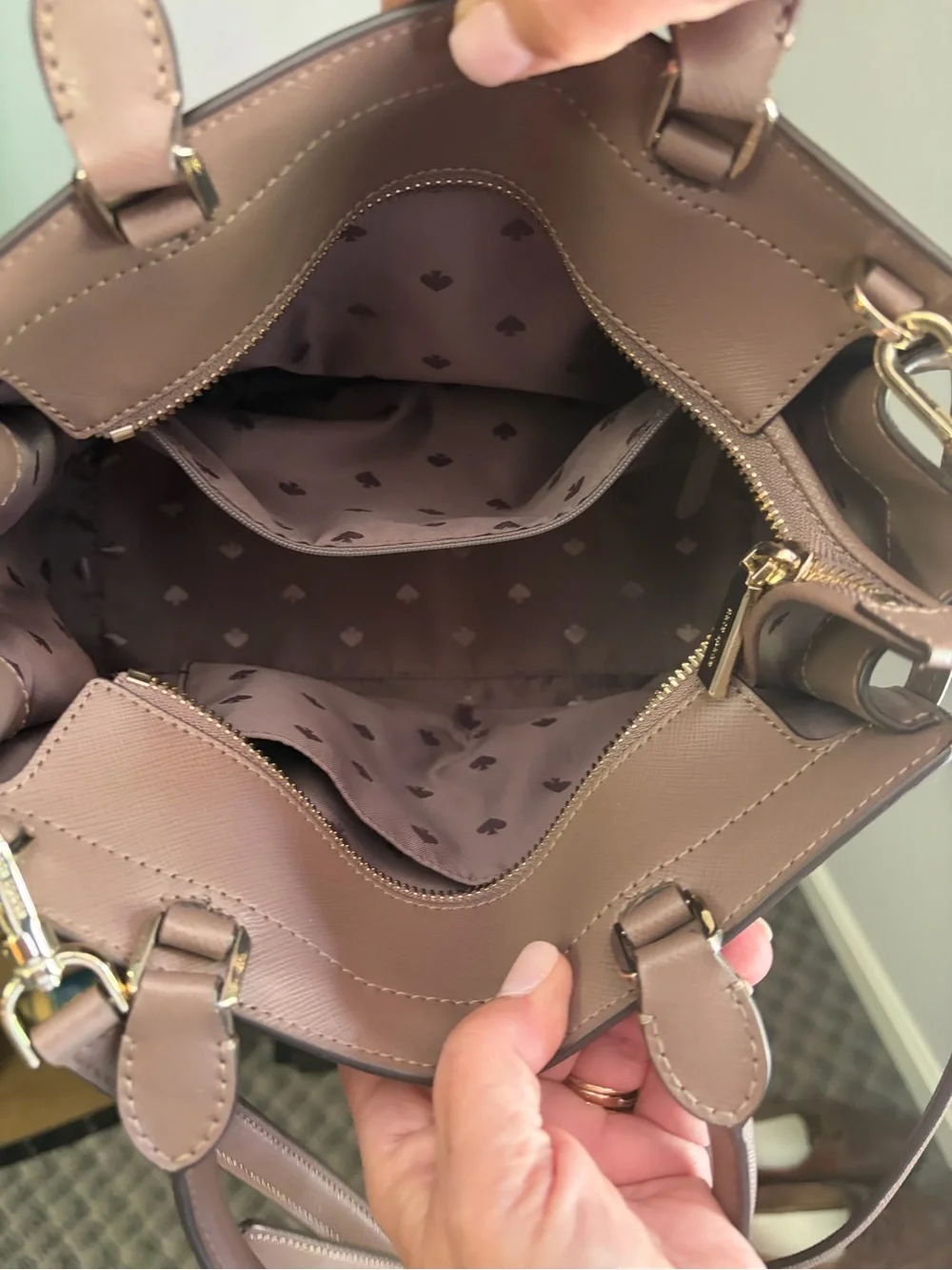 kate spade Brown Leather Satchel